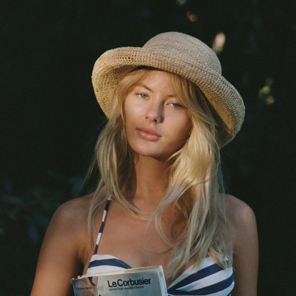 Lack of Color Raffia Cruiser Straw Hat